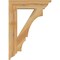 Ekena Millwork Balboa Traditional Rough Sawn Bracket, Western Red Cedar, 4"W x 20"D x 28"H BKT04X20X28BOA01RWR - alternate 2